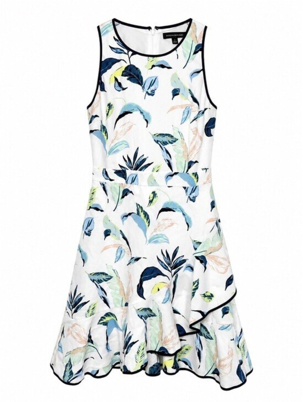 Banana Republic Women's Sleeveless Faux Wrap Fit & Flare Dress Size 6